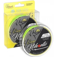 Fir Monofilament MIKADO Nihonto Carp, Fluo Yellow, 0.35mm, 12.20kg, 300m Fir Monofilament MIKADO Nihonto Carp, Fluo Yellow, 0.35mm, 12.20kg, 300m