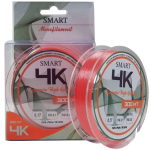 Fir Monofilament Maver It 4k 300m Orange Fluo 0.28mm 8.30kg