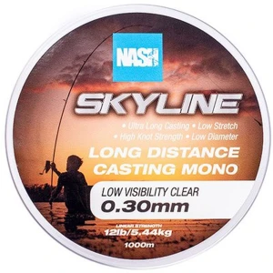 Fir Monofilament Nash Extra Skyline Mono, Low Viz Clear, 6.80kg, 15lbs, 0.35mm, 1000m Fir Monofilament Nash Extra Skyline Mono, Low Viz Clear, 6.80kg, 15lbs, 0.35mm, 1000m