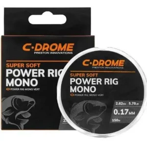 Fir Monofilament Preston C Drome Power Rig Mono, 0.17mm, 2.62kg, 150m