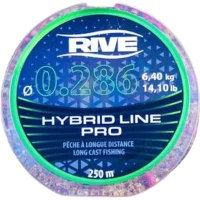 Fir Monofilament RIVE Hybrid Line Pro Transparent, 3.47kg, 0.203mm, 250m