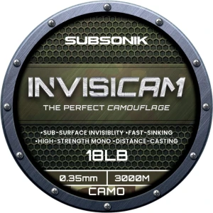 Fir Monofilament SONIK Invisicam, 3000m, 8.16kg, 0.35mm