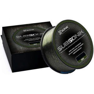 Fir Monofilament Sonik Subsonik Verde, 1200m, 5.44kg, 0.28mm