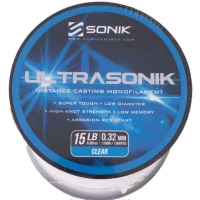 Fir Monofilament Sonik Ultrasonik, Clear, 6.80kg, 0.32mm, 1160m Fir Monofilament Sonik Ultrasonik, Clear, 6.80kg, 0.32mm, 1160m