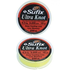 Fir Monofilament Sufix Ultra Knot 0.30mm/250m Fluo