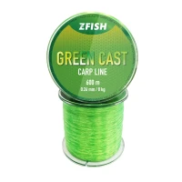 Fir Monofilament Zfish Green Cast Carp Line, 0.30mm, 11 Kg, 600m, Verde Fluo