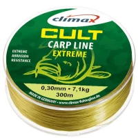 Fir monofilament Climax CULT CRAP EXTREME 300m 0.35mm 9.10kg Matt Olive Fir monofilament Climax CULT CRAP EXTREME 300m 0.35mm 9.10kg Matt Olive