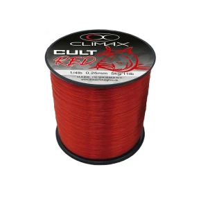 Fir Monofilament Climax Cult Crap Red Mono 1000m 0.40mm 11kg