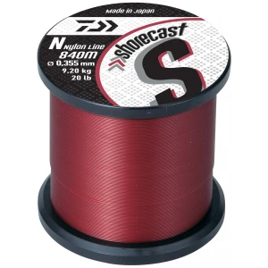 Fir Monofilament Daiwa Shorecast Red 0.28mm 5.66kg 1540m