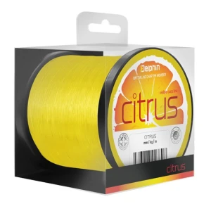 Fir Monofilament Delphin Citrus Galben 0,25mm 11lbs 1200m