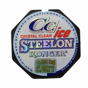 Monofilament Konger Steelon Ice Cristal Clear 50m 0.08mm