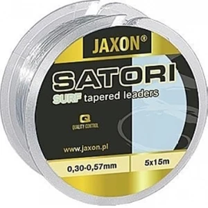 Fir Monofilament Jaxon Leader Conic Satori 0.30-0.57mm, 5x15m/75m