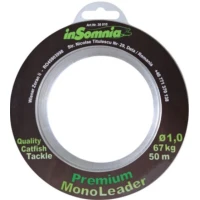 Fir INSOMNIA Monofilament Inaintas Leader Premium, Yellow, 0.60mm, 64.8kg, 250m Fir INSOMNIA Monofilament Inaintas Leader Premium, Yellow, 0.60mm, 64.8kg, 250m