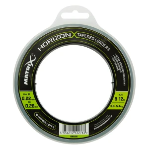 Fir Inaintas Conic Matrix Horizon X Tapered Shock Leader 0.22-0.28mm 5x12m