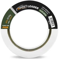 Fir Inaintas Monofilament FOX Exocet Pro Leader Low Vis Green, 100m, 45lb/20.5kg, 0.60mm  Fir Inaintas Monofilament FOX Exocet Pro Leader Low Vis Green, 100m, 45lb/20.5kg, 0.60mm