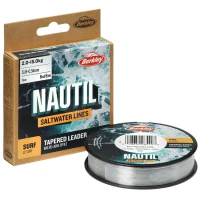 Fir Monofilament Inaintas Conic BERKLEY Nautil Tapared Transparent, 0.23-0.57mm, 5X15m/75m