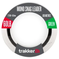 Fir Monofilament Inaintas Trakker Snag Leader, Green, 0.60mm, 50lb/22.6kg, 100m