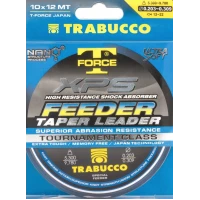 Fir Trabucco T-force Xps Feeder Taper Leader, 0.221-354mm, 10x12m, 6.430kg