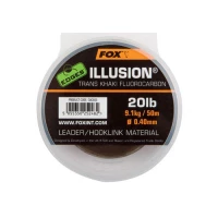 Fluocarbon Fox Edges Illusion Leader 50m 0.50mm 13.64 Kg