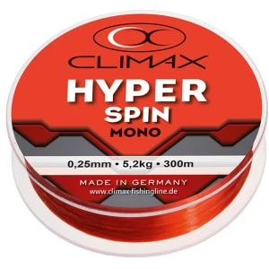 FIR CLIMAX  HYPER SPINNING FLUO RED 135m 0.22mm   FIR CLIMAX  HYPER SPINNING FLUO RED 135m 0.22mm