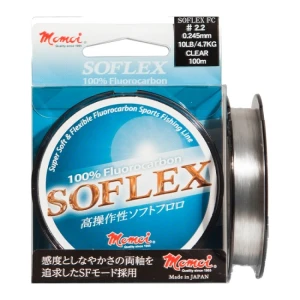 Fir Fluorocarbon Momoi Soflex  100m 0.117mm 1.2kg 2.5lb