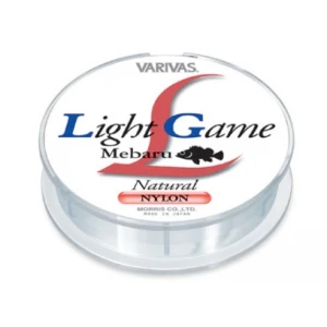 Fir Monofilament Varivas Light Game Mebaru Natural 100m 0.117mm 2.5lb