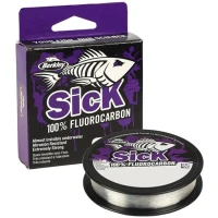 Fir Fluorocarbon Berkley Sick FC Leader, Clear, 50m, 0.25mm, 4.9kg