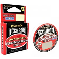 Fir Fluorocarbon Kamatsu Techron Soft, Invisible, 20m, 0.153mm, 1.89kg