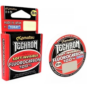 Fir Fluorocarbon Kamatsu Techron Soft, Invisible, 20m, 0.261mm, 4.72kg