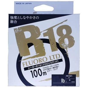 Fir Fluorocarbon Seaguar R18 100m, 0.310mm, 6.3kg Fir Fluorocarbon Seaguar R18 100m, 0.310mm, 6.3kg
