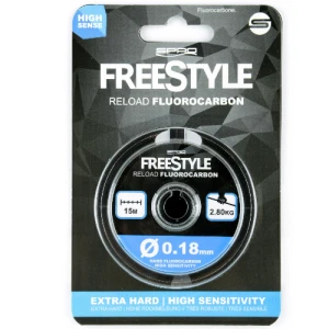 Fir Fluorocarbon Spro Reload Freestyle 0.28mm/5.15kg/15m