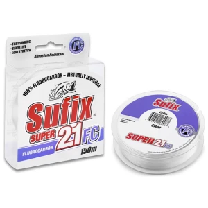 Fir Fluorocarbon Sufix Super 21 150m, 0.23mm, 4.80kg