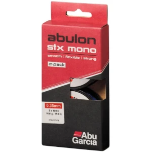 Fir Monofilament ABU GARCIA Abulon, Albastru, 25kg, 0.60mm, 2x100m 