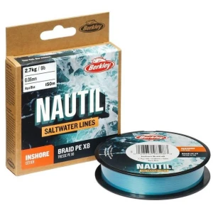 Fir Monofilament BERKLEY Nautil, Aqua Blue, 36kg, 0.45mm, 300m Fir Monofilament BERKLEY Nautil, Aqua Blue, 36kg, 0.45mm, 300m