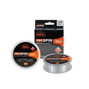 Fir Monofilament Bokor Pro Spin Transparent 0.18mm 150m 4.48kg