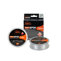 Fir Monofilament Bokor Pro Spin Transparent 0.25mm 150m 8.95kg