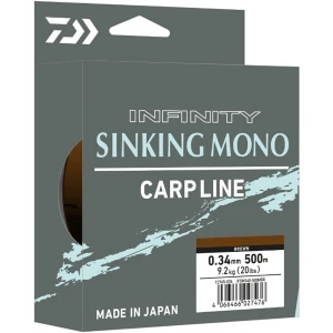 Fir Monofilament Daiwa Infinity Carp Line, Maro, 0.34mm, 9.20kg, 500m