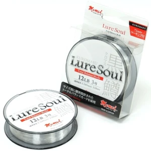 Fir Monofilament Momoi Luresoul Kuromasu Nylon, Clear, 0.286mm, 5.50kg, 150m