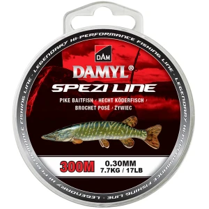 Fir Monofilament Stiuca Damyl Spezi Line Pike Bait Dark Grey, 0.30mm, 7.7kg, 300m