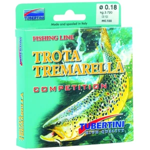 Fir Monofilament Tubertini Trota Tremarella Competition, 0.18mm, 3.10kg, 1000m