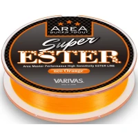 Fir Monofilament Varivas Super Trout Area Ester, Neo Orange, 0.090mm, 1.4lbs, 140m
