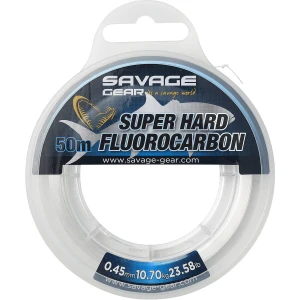 Fir fluorocarbon Savage Gear Super Hard Fluorocarbon 0.50mm 13.20kg 50m Fir fluorocarbon Savage Gear Super Hard Fluorocarbon 0.50mm 13.20kg 50m