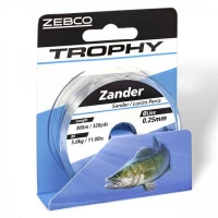 Fir Monofilament Zebco Trophy Zander Grey 0.28mm 5.9kg 300m
