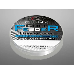 Fir Fluorocarbon Climax Cult Feeder Invisible Hooklink 25m 0.14mm 1.9kg