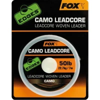 FIR LEADCORE FOX CAMO WOVEN LEADER 7M 50LB