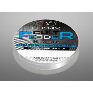 Fir Monofilament Climax Cult Feeder Hijacker Natural Hooklink 25m 0.23mm 4.5kg