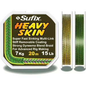 Fir Sufix Heavy Skin 20m 10lb/5kg Brown