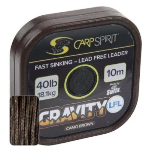 FIR TEXTIL CARP SPIRIT GRAVITY LEAD FREE LEADER 40LB 10MT CAMO GREEN FIR TEXTIL CARP SPIRIT GRAVITY LEAD FREE LEADER 40LB 10MT CAMO GREEN
