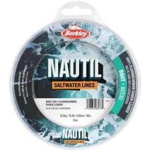 Fir Berkley Nautil Boat Shockleader, 18.9kg, 0.45mm, 30m  Fir Berkley Nautil Boat Shockleader, 18.9kg, 0.45mm, 30m