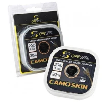 Fir Fluorocarbon Carp Spirit cu Camasa Camo Skin Weed Green 20m 15lbs 6.80kg